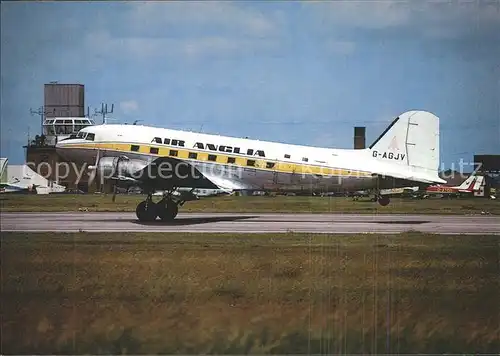 Flugzeuge Zivil Air Anglia Douglas C 47A G AGJV Kat. Flug