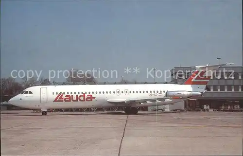 Flugzeuge Zivil Lauda BAC 111 525F1 OE ILD c n 256  Kat. Flug