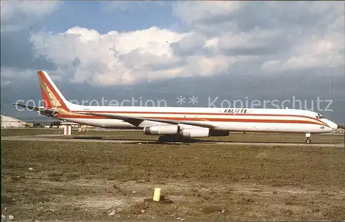 Flugzeuge Zivil Kalitta McDouglas DC 8 63F N31EK c n 46052 Kat. Flug