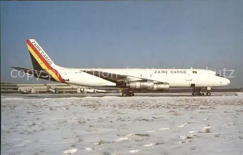 Flugzeuge Zivil Zaire Cargo McD Douglas DC 8 54F 90 CDM c n 45686 Kat. Flug