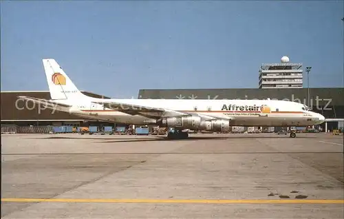 Flugzeuge Zivil Affretair McDouglas DC 8 55F Z WMJ c n 45821  Kat. Flug