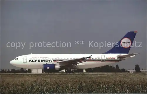 Flugzeuge Zivil Alyemda A310 300 F ODSV  Kat. Flug