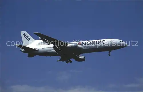 Flugzeuge Zivil Nordic European Airlines L 1011 SE DPX  Kat. Flug