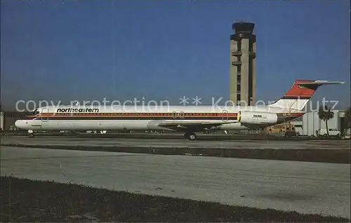 Flugzeuge Zivil Northeastern McDonnell Douglas DC 9 82 (MD 82) Kat. Flug