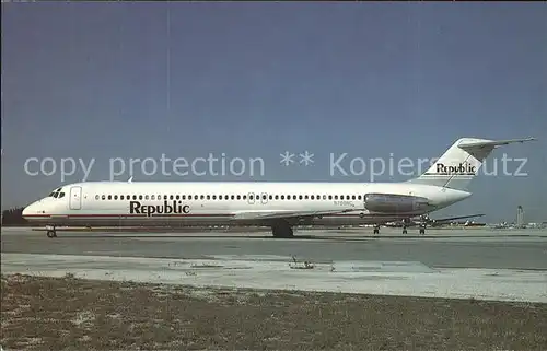 Flugzeuge Zivil Republic McDonnell Douglas DC 9 51 N780NC Kat. Flug