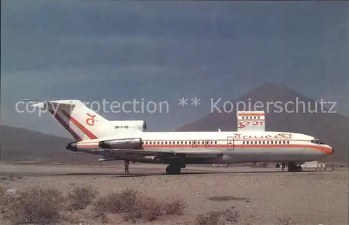 Flugzeuge Zivil Faucett Boeing 727 51C OB R 1115 c n 18197 Kat. Flug