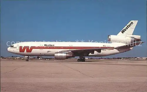 Flugzeuge Zivil Western McDonnell Douglas DC 10 10 N905WA Kat. Flug