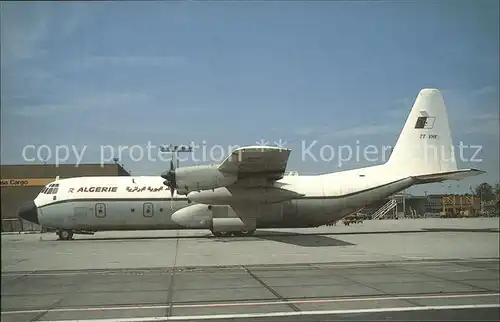 Flugzeuge Zivil Algerie Lockheed L 382G (L 100 30) Hercules 7T VHK c n4883 Kat. Flug