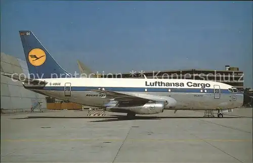 Lufthansa Carco Boeing 737 230 C D ABGE c n 20257 Kat. Flug