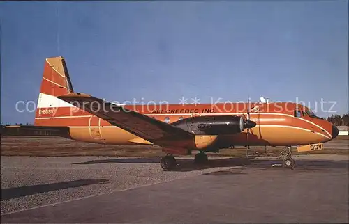 Flugzeuge Zivil Air Creebeck Inc. BAe H.S. 748 234 C GQSV c n 1618 Kat. Flug