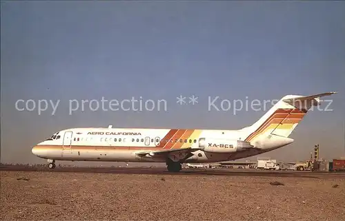 Flugzeuge Zivil Aero California McD Douglas DC 9 15MC XA BCS c n 47061 Kat. Flug