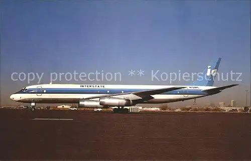 Flugzeuge Zivil Interstate McD Douglas DC 8 62 N728PL c n 45918  Kat. Flug