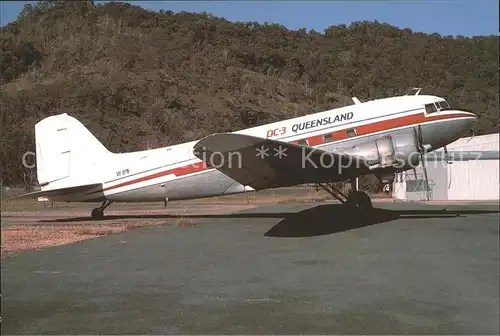 Flugzeuge Zivil Queensland McDDouglas DC 3C S1C3G VH BPN  Kat. Flug