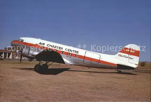 Flugzeuge Zivil Air Charter Centre McDDouglas DC 3 VH AGU Kat. Flug
