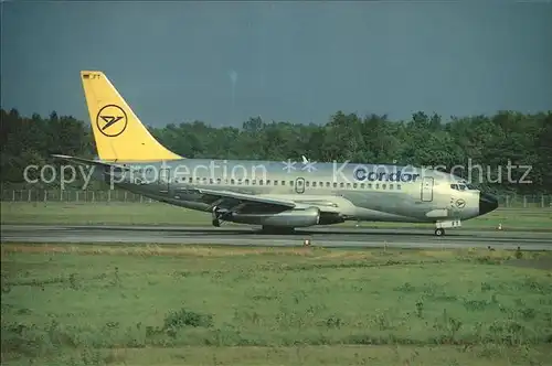 Flugzeuge Zivil Condor Boeing 737 230 D ABFT  Kat. Flug