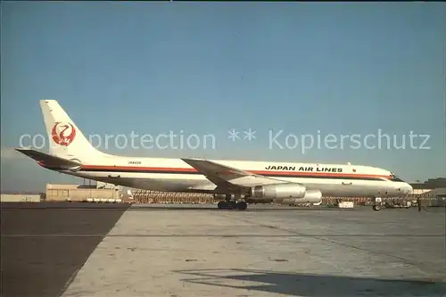 Flugzeuge Zivil Japan Air Lines McDonnell Douglas DC8 62F JA8036 Courier Jet Trader Kat. Flug