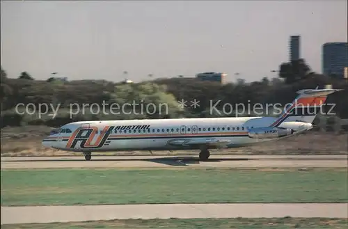 Flugzeuge Zivil Austral BAC 1 11 srs 401 LV MZM Kat. Flug