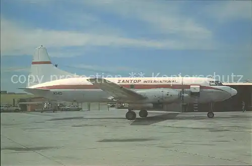 Flugzeuge Zivil Zahntop International Convair CV640 N3410  Kat. Flug