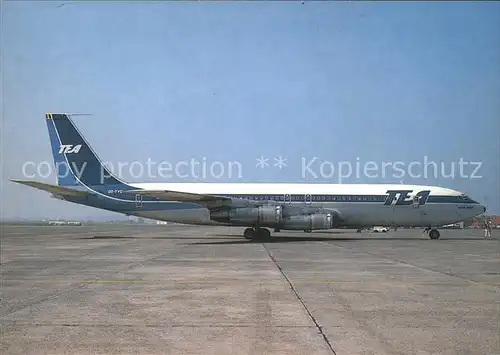 Flugzeuge Zivil TEA Boeing 707 Kat. Flug