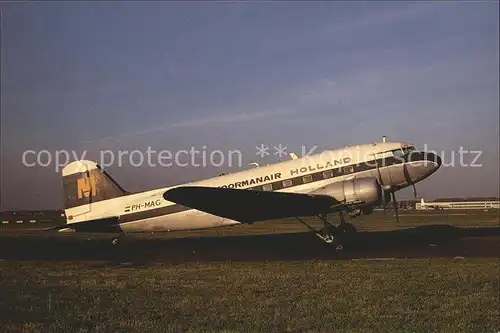 Flugzeuge Zivil Moormanair Holland Douglas DC 3 PH MAG Kat. Flug