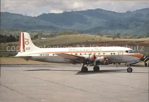 Flugzeuge Zivil Faucett Douglas DC 4 OB R 625  Kat. Flug