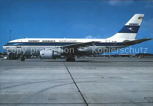 Flugzeuge Zivil Kuwait Airways A310 222 9K AHB Kat. Flug