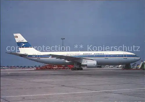 Flugzeuge Zivil Kuwait Airways A310 TW5 9DW Kat. Flug