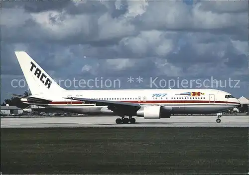 Flugzeuge Zivil Taca Boeing 767 200 N767BE Kat. Flug