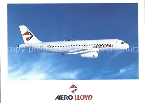 Flugzeuge Zivil Aero Lloyd A320 321 Kat. Flug