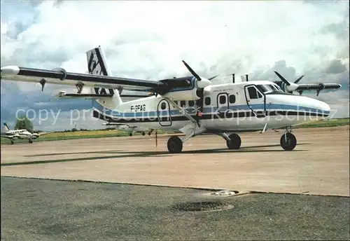 Flugzeuge Zivil T.A.T. Twin Otter DHC6 F GFAG Kat. Flug