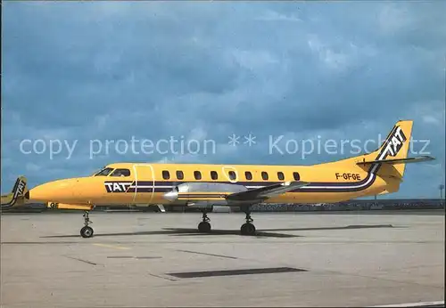 Flugzeuge Zivil T.A.T. Swearingen Metroliner F GFGE Kat. Flug