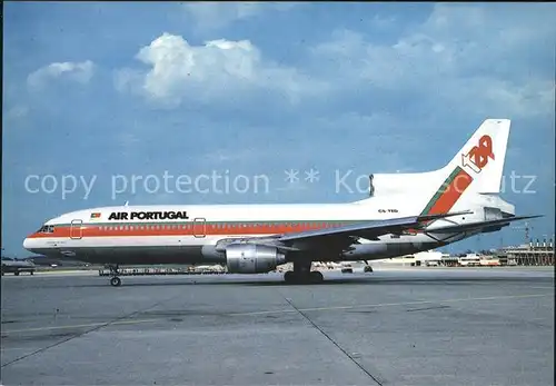 Flugzeuge Zivil Air Portugal Lockheed L 1011 Tristar 500 CS TED Kat. Flug