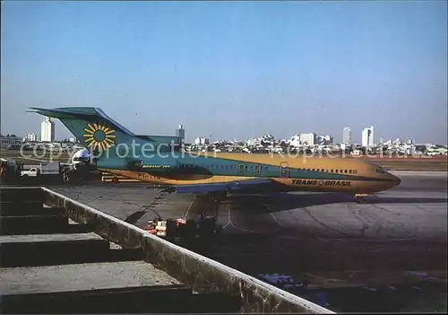 Flugzeuge Zivil Transbrasil Boeing 727 27C PT TYQ c n 19110 Kat. Flug