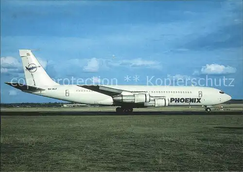 Flugzeuge Zivil Phoenix Boeing 707 379C 9G OLF cn 19821  Kat. Flug