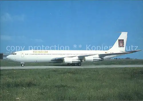 Flugzeuge Zivil Kingdom Boeing 707 321B YR JCB cn20022 Kat. Flug