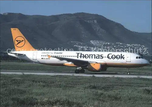 Flugzeuge Zivil Thomas Cook Condor A320 212 D AICG Cn 957 Kat. Flug