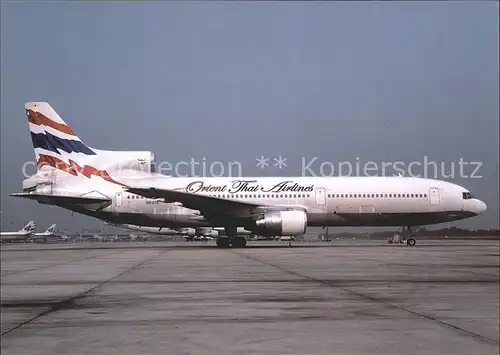 Flugzeuge Zivil Orient Thai Airlines Lockheed L 1011 1 HS UTE Cn 1199 Kat. Flug