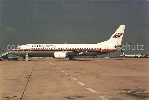 Flugzeuge Zivil Air UK Leisure Boeing B737 4YO G UKLA C N  23865 Kat. Flug