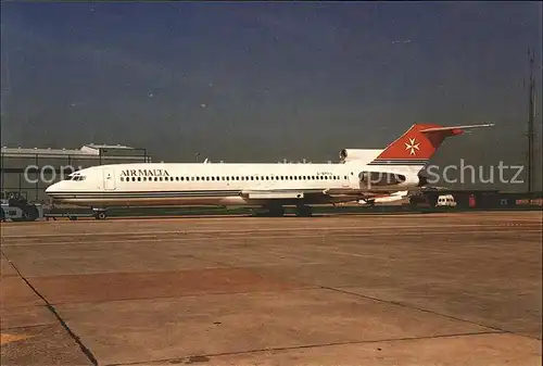 Flugzeuge Zivil Air Malta B727 277 G BPNS C N 20550 Kat. Flug