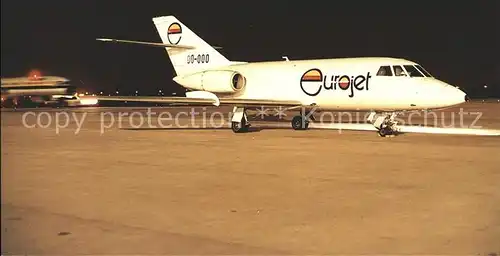 Flugzeuge Zivil Eurojet AMD Falcon 20C 00 000 C N 56  Kat. Flug