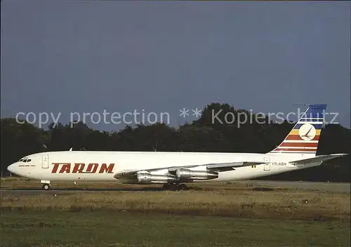 Flugzeuge Zivil Tarom Romania Boeing B.707 321C YR ABN c n 19379 Kat. Flug