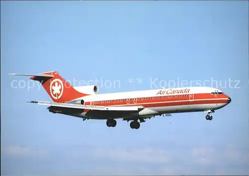 Flugzeuge Zivil AirCanada Boeing 727 233 C GAAT cn 21673 Kat. Flug