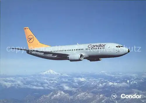 Flugzeuge Zivil Condor Boeing 737 300  Kat. Flug