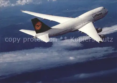 Lufthansa Boeing 747 100  Kat. Flug