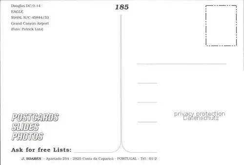 Flugzeuge Zivil Eagle Douglas DC 9 14 N949L N C 45844 33 Kat. Flug