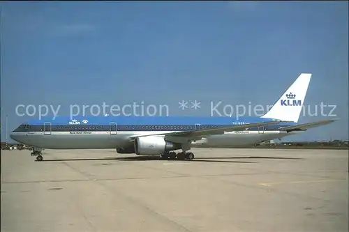 Flugzeuge Zivil KLM Boeing 767 306 ER P BZB Kat. Flug