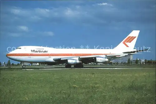 Flugzeuge Zivil Martinair Boeing 747 21AC PH MCE Kat. Flug