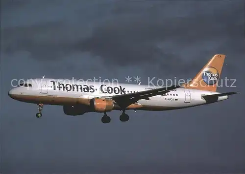 Flugzeuge Zivil Condor Thomas Cook A320 D AICA  Kat. Flug