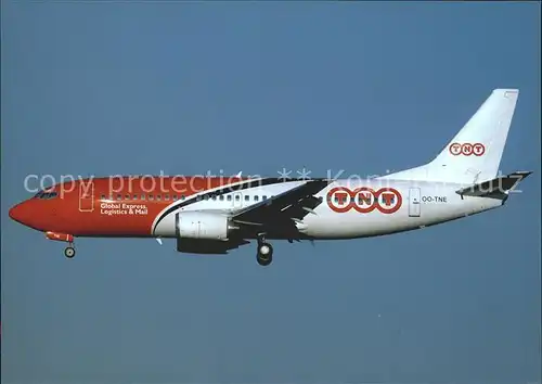 Flugzeuge Zivil TNT OO TNE Cn 23535 Boeing B737 3Q8 Kat. Flug