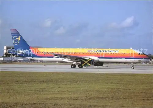 Flugzeuge Zivil Air Jamaica A321 6Y JME Kat. Flug